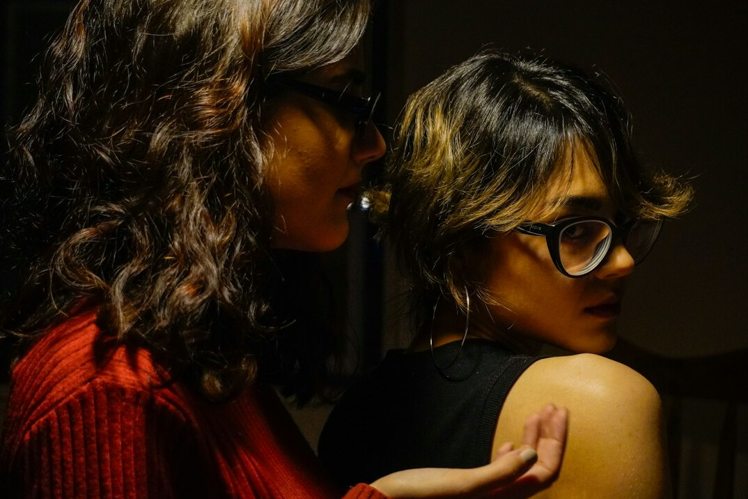 One on one mentoring conversation between two women
